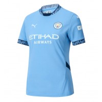 Manchester City Jeremy Doku #11 Replika Hemmatröja Dam 2024-25 Kortärmad